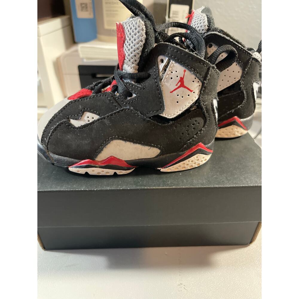 Nike Air Jordan True Flight Toddler Black Shoes 343797-060 Size 5C